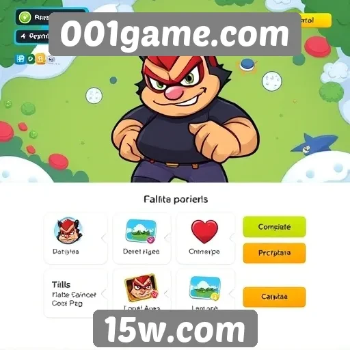 001game.com apresenta novas funcionalidades de interação